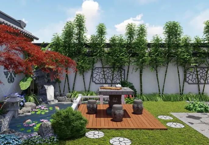 日式禅意别墅庭院设计，静谧、凝炼、富含无穷诗情画意