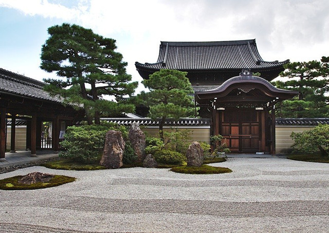 日式别墅庭院设计常用的六类景观搭配植物