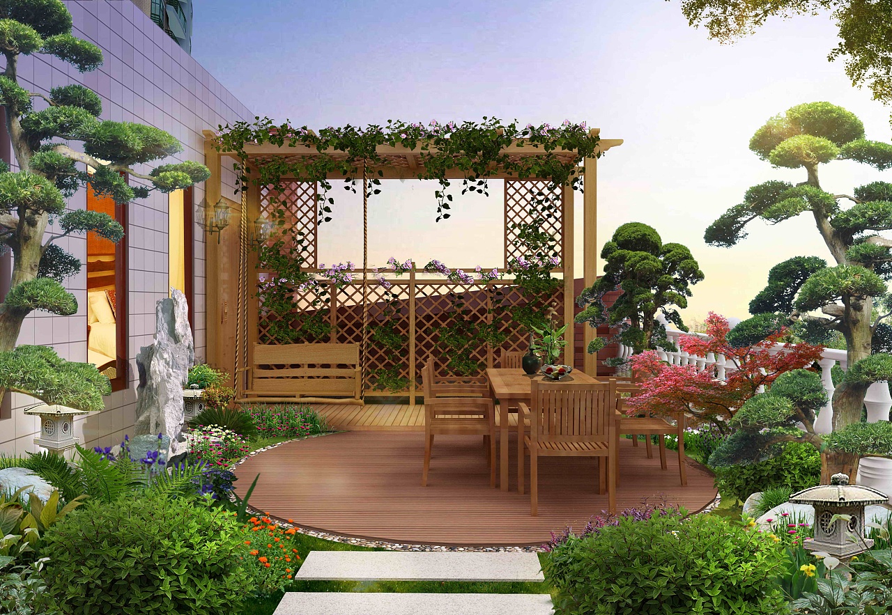 青岛别墅庭院设计和施工的完整步骤解析 六大步骤环环相扣